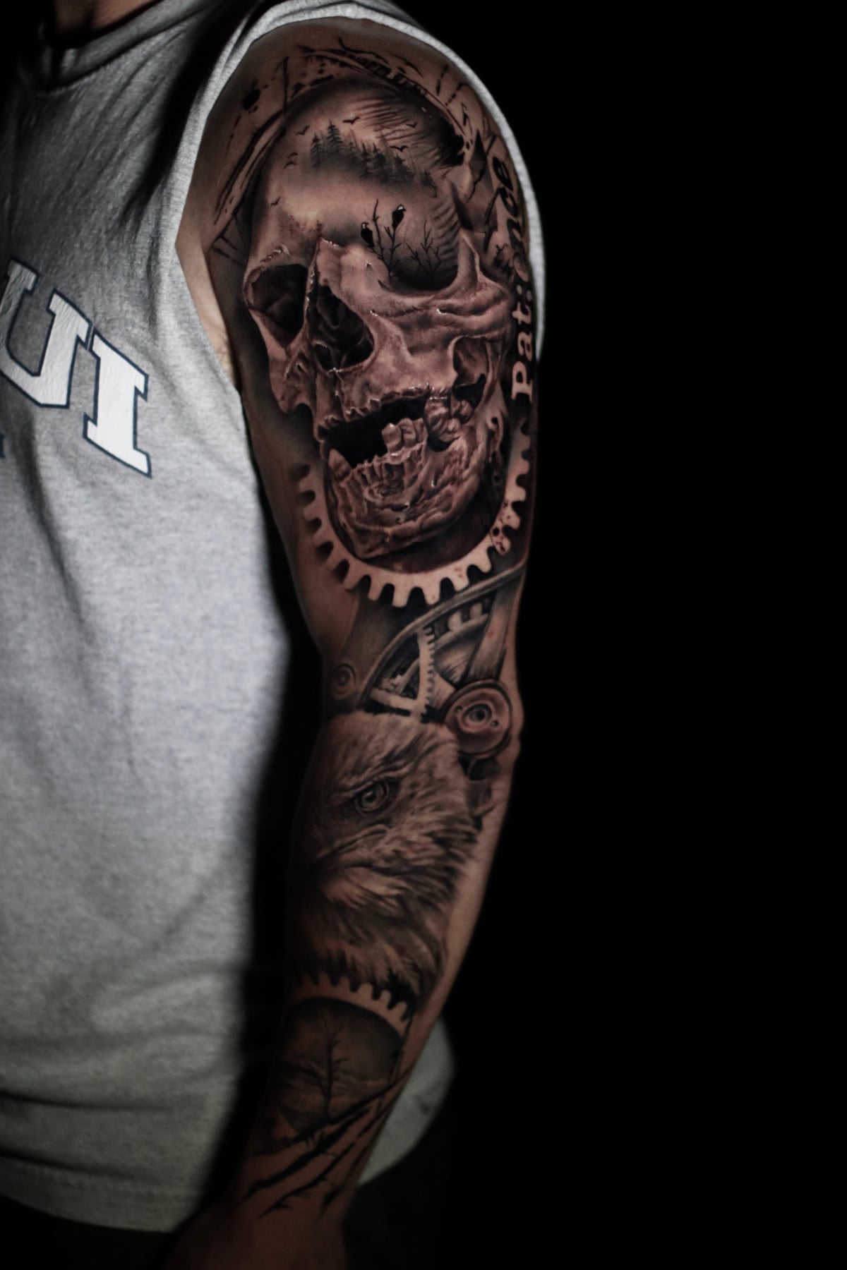 Custom tattoo work by Leilani Tattoos & Art