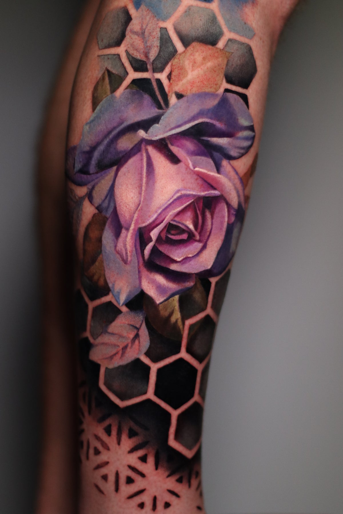 Custom tattoo work by Leilani Tattoos & Art